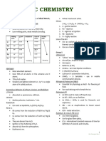 Inorganic Chemistry Reviewer