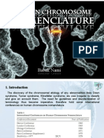 Human Chromosome Nomenclature