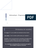 Programmatioin C++ Partie 02