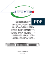 SuperMicro 1019D-16C-RAN13TP+ Service and User Guide