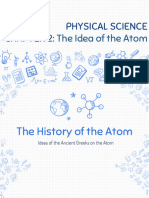 W2 Ch2 Idea of The Atom For Teachers 2019