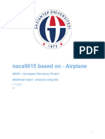 Naca0015 Based On - Airplane Stebility Analysis Using AVL