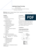 Morphological Image Processing