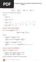 Handout 1.2.1 (Calculus 2)