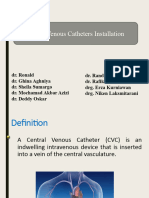 Central Venous Catheter Fixed