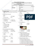 Bahasa Inggris 5 Ujian Semester Genap - Ok