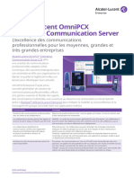 Omnipcx Enterprise Communication Server Datasheet FR