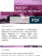 MAT317 - LEC1 - Linear Dependence