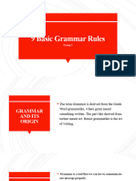 Grammar Rules