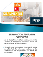 Evaluacion Sensorial MT Clase