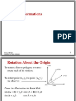 2D Transformations: Larry F. Hodges (Modified by Amos Johnson)