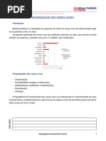 Aula 01 1 DIVERSIDADE DOS SERES VIVOS