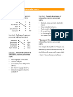 Pronoms Personnels SUJET