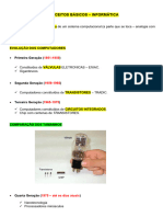 Conceitos Básicos de Hardware e Software - Resumo