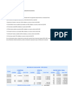 Estudio de Caso-Aplicación de Métodos de Valuación de Inventarios.