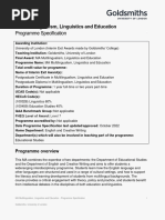 Ma Multilingualism Linguistics Education