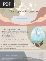 The Hope To Resurrection