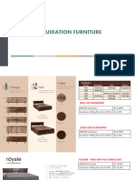 Liquidation Furniture - Customer Price 2