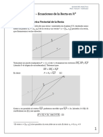 Clase 3 - Ecuaciones de La Recta en R2