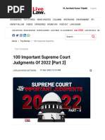 100 Important Supreme Court Judgments of 2022 Part 2 1 1