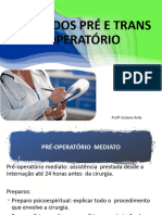 5.1 - Cuidados Pré e Trans Operatório