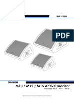 DAP Audio M10 - M12 - M15