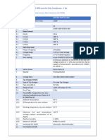 Transformer Datasheet