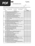 Test de Habilidades Sociales