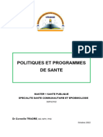 Module Politiques Et Programmes de Santé