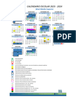 Calendario Escolar 2023 2024 NMS