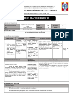 SESIÓN DE APRENDIZAJE - 2do Sec. CÉLULA