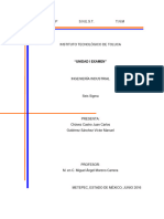 Examen SEIS SIGMA CONTESTADO