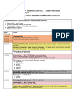 POST CHRISTMAS - Glasgow - DTMH - Timetable - 23-24 - 13DEC23