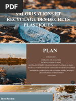 Valorisations Et Recyclage Des Déchets Plastiques