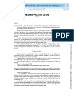 Publicacion BOPMA Convocatoria y Bases Estabilizacion Concurso