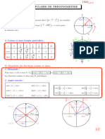 Formules Trigo