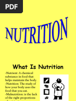 Nutrition Powerpoint