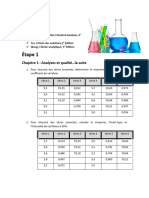 Exercices Etape 1