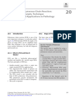 Polymerase Chain Reaction: Principle, Technique and Applications in Pathology