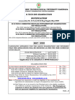 III B.Tech II Sem RegSupply May-2024