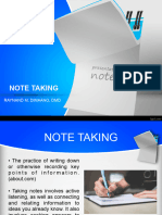 Note Taking