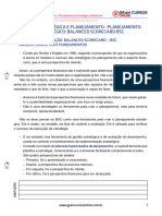 Degravação - 25 - Planejamento Estratégico - Balanced Scorecard BSC