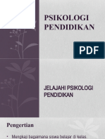 Psikologi Pendidikan 01 - Pengantar