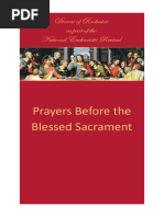 Prayers Before The Blessed Sacrament II