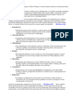 Sections of A Research Paper Apa