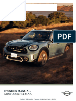 MINI F60 Owners Manual