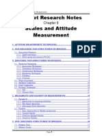 Scales and Attitude Measurement