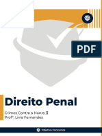 02 Crimes Contra A Honra - D. Penal