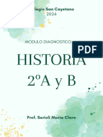 Historia 2024 - 2ºaño - Modulo Diagnostico