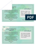 Tarjetas Peticiones